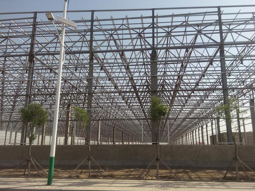 大理汽车工业厂房网架